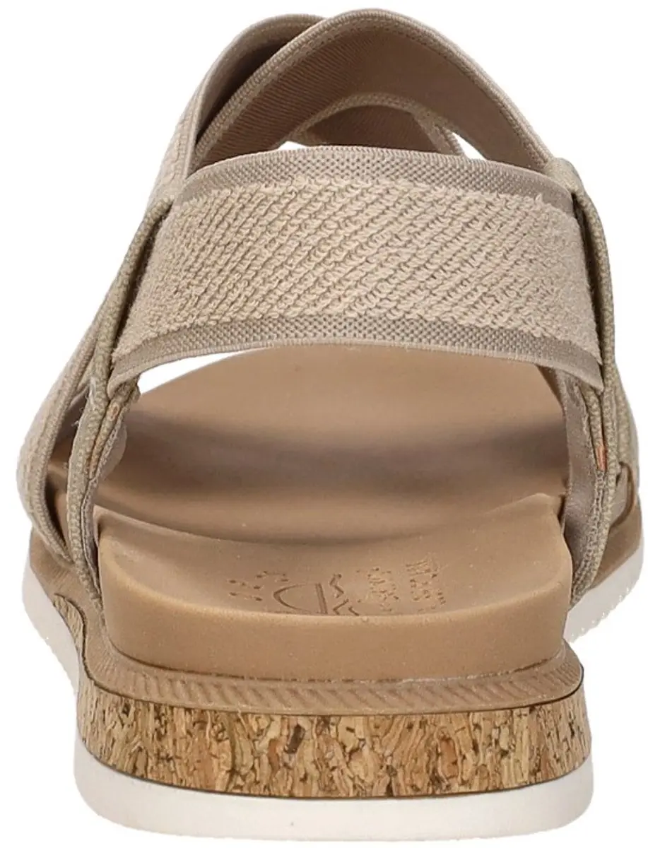 Skechers Bobs Desert Kiss Low Sandalen Plat - beige - Maat 39 - afbeelding 6 van 6