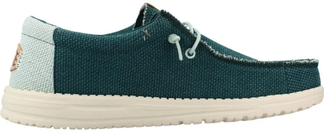 HEYDUDE Wally Braided Instappers - Groen 43