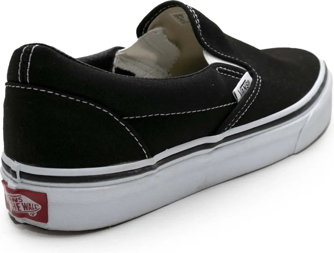 Vans Classic Slip-On Sneakers 42.5 - Zwart/Wit