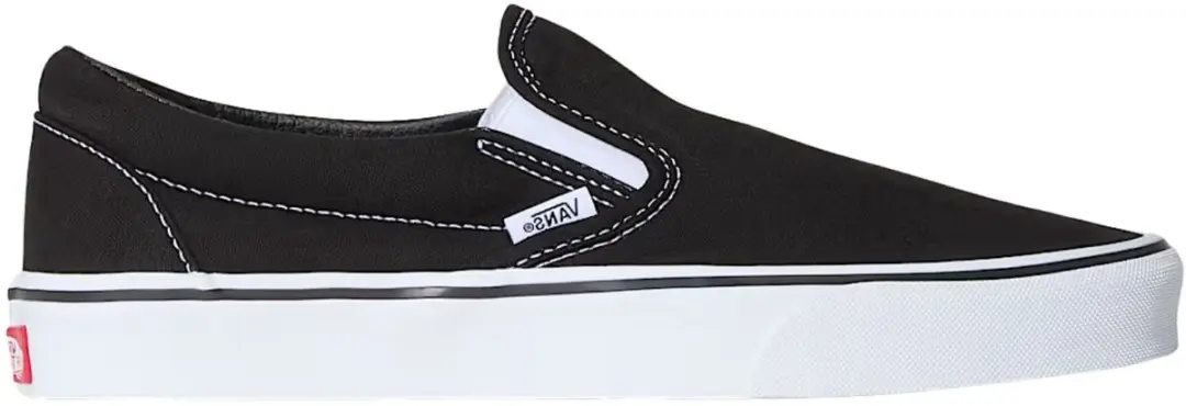 Vans Classic Slip-On Sneakers 42.5 - Zwart/Wit