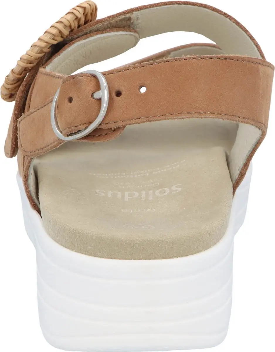 Solidus Greta Dames Sandalen 48022-30671 - Maat 38.5 - Cognac