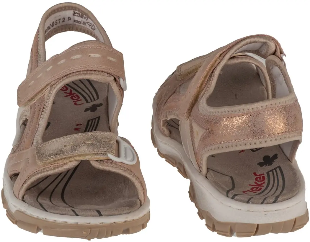 Rieker 68866-31 Sandalen - Vrouwen - Maat 42 - Roze - afbeelding 5 van 5