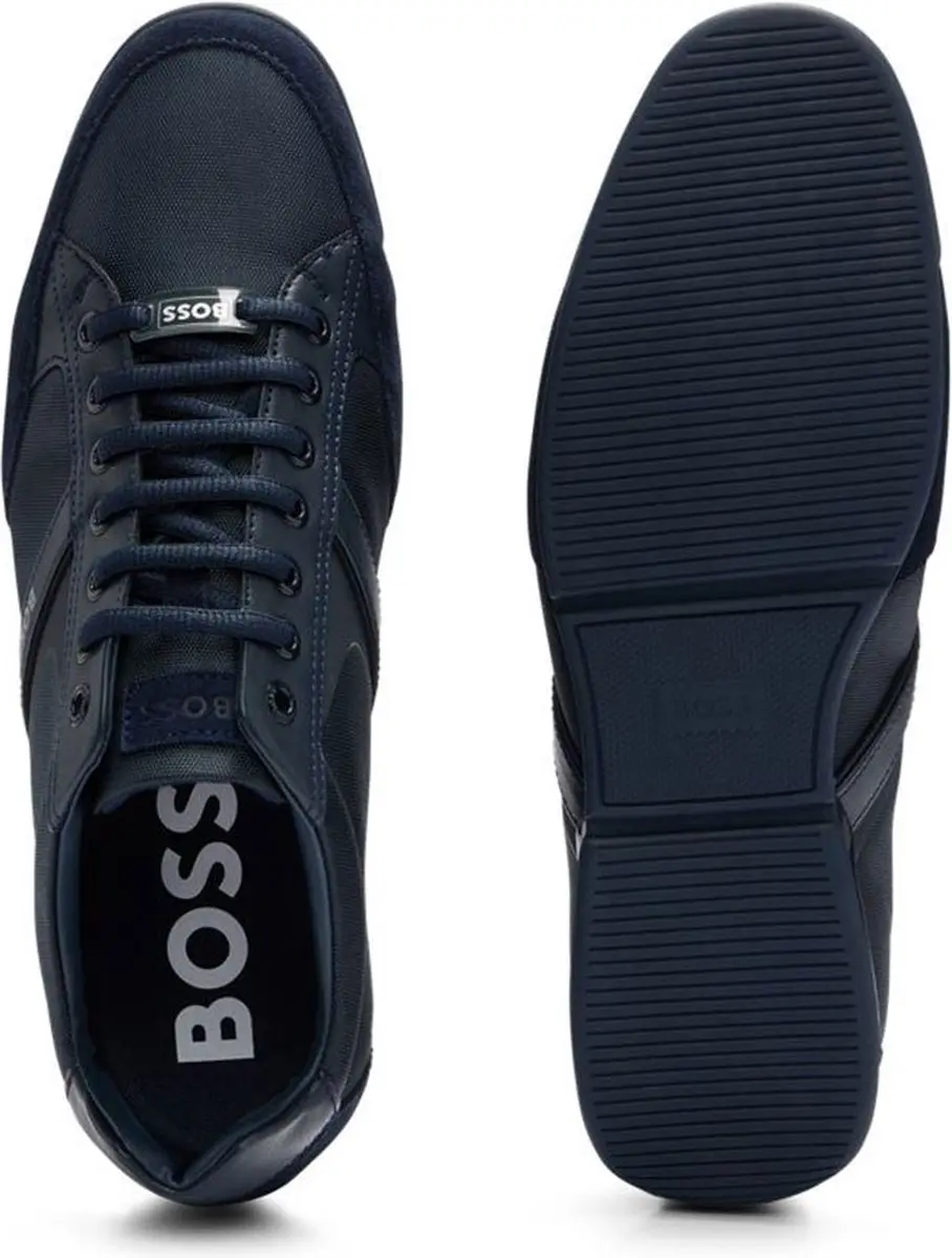 BOSS Saturn Lage Sneakers 43 - Blauw - afbeelding 4 van 6
