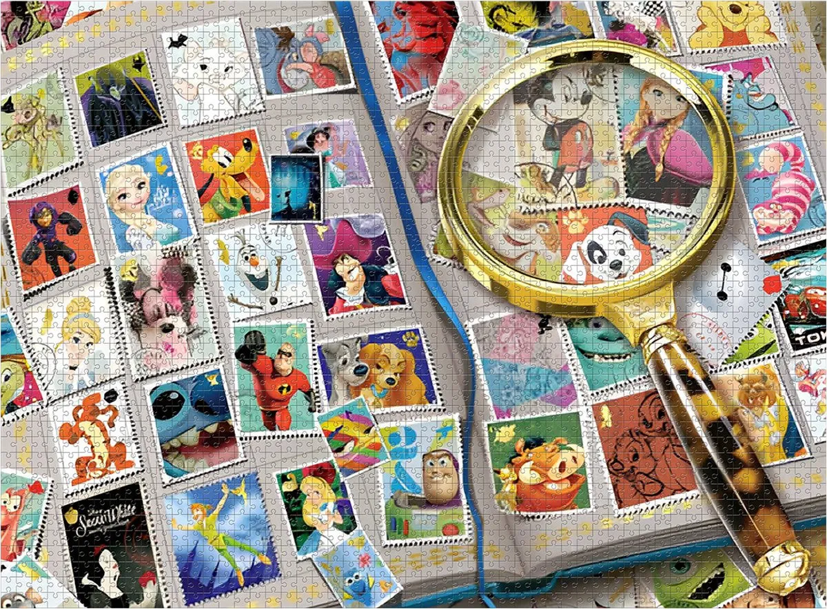 Ravensburger Mijn Mooiste Postzegels Legpuzzel 2000 Stuks - Multicolor