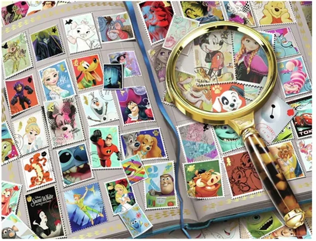 Ravensburger Mijn Mooiste Postzegels Legpuzzel 2000 Stuks - Multicolor - afbeelding 6 van 6