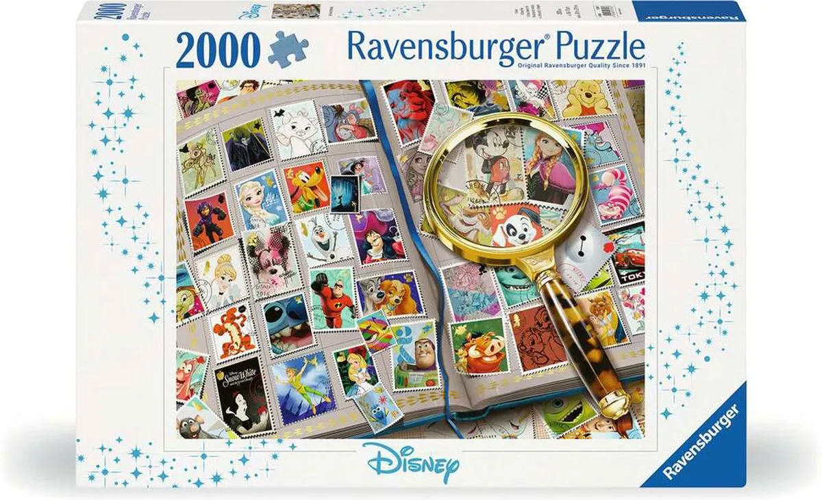 Ravensburger Mijn Mooiste Postzegels Legpuzzel 2000 Stuks - Multicolor