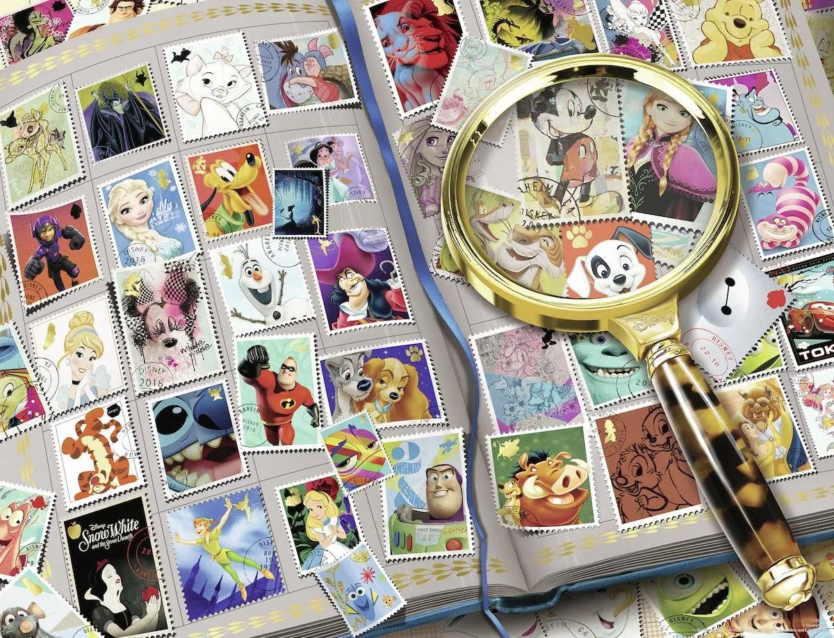 Ravensburger Mijn Mooiste Postzegels Legpuzzel 2000 Stuks - Multicolor