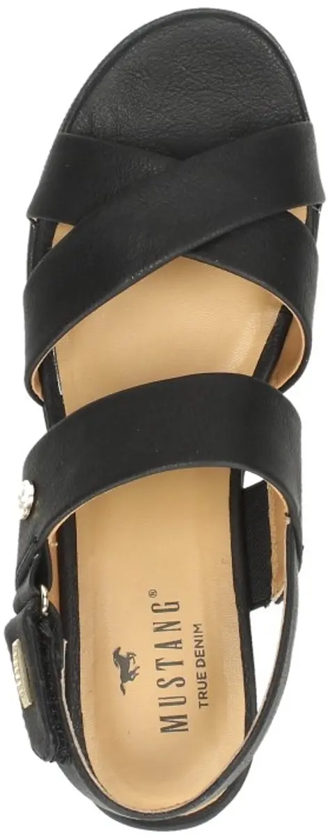Mustang Sandalen Plat Sandalen Plat - Zwart - Maat 39 - afbeelding 4 van 6