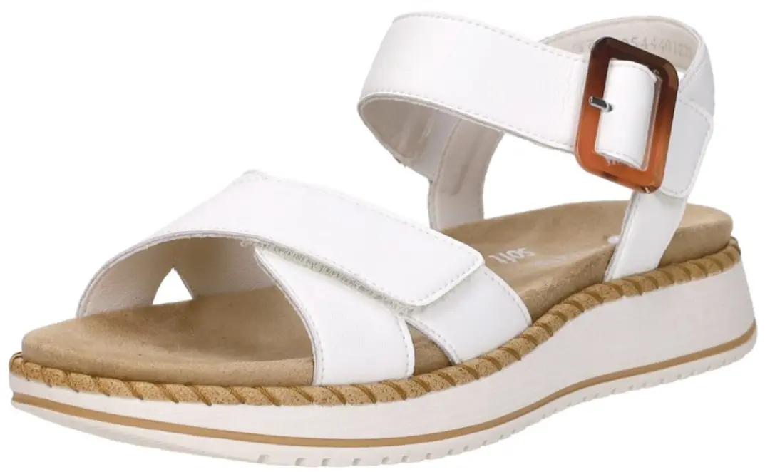Remonte Sandalen Plat - Maat 45 - Gebroken wit