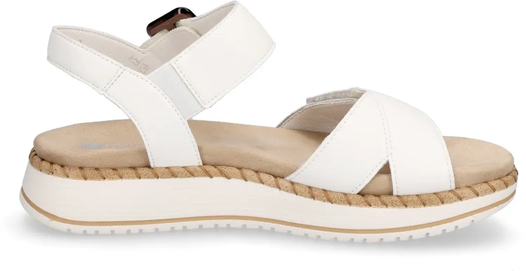 Remonte Sandalen Plat - Maat 45 - Gebroken wit