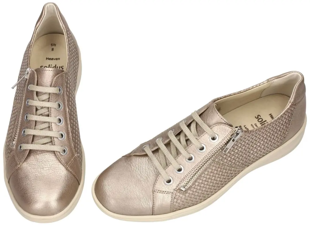 Solidus Heaven Akoya Veterschoenen - Maat 38.5 - Champagne Brons - afbeelding 6 van 6