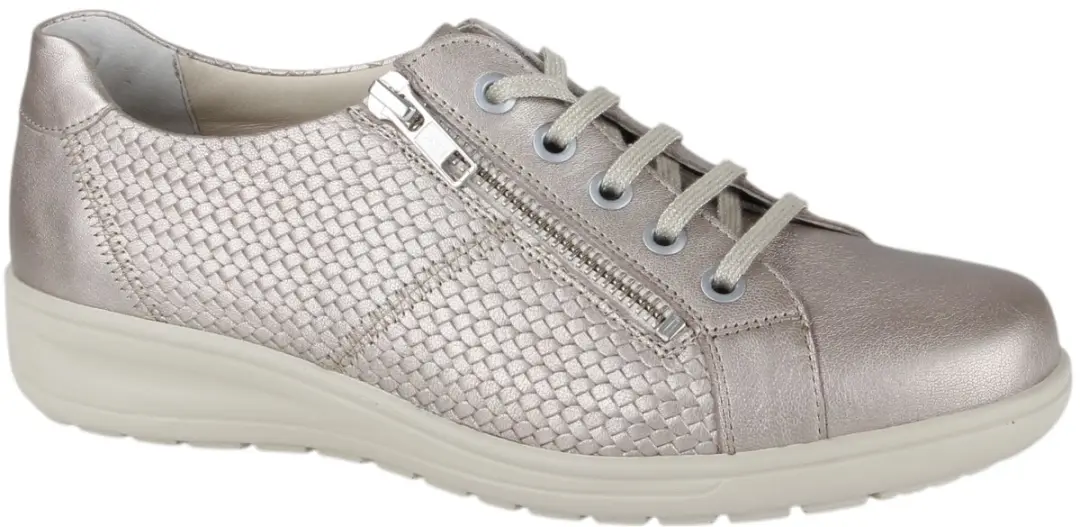 Solidus Heaven Akoya Veterschoenen - Maat 38.5 - Champagne Brons