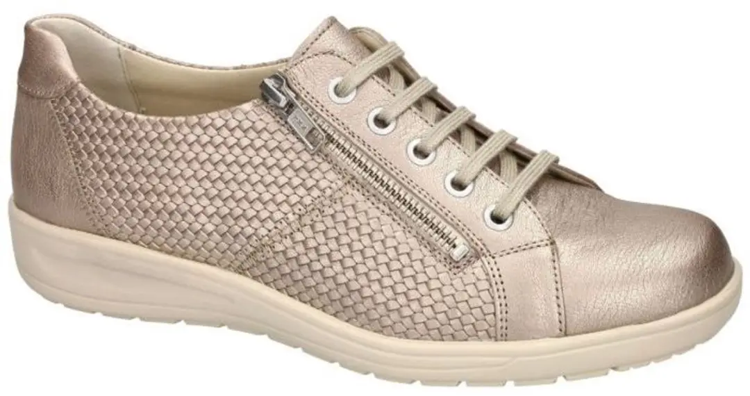 Dames Veterschoenen Solidus Heaven Akoya Champagne Brons