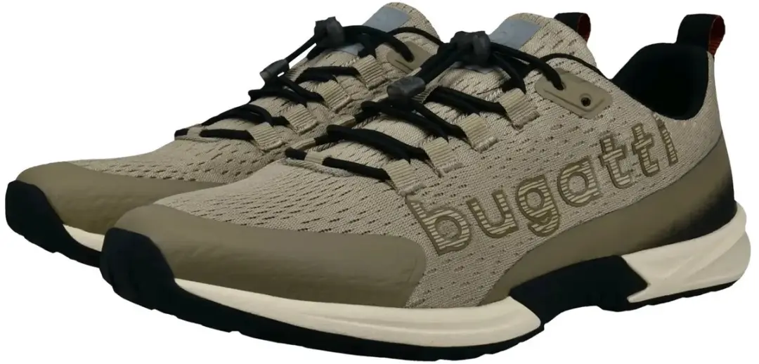 Bugatti 341-AWU01 Baskets - 44 - Beige/Zwart