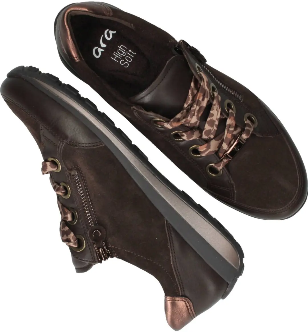 Ara Dames Sneakers - Bruin - Maat 38½