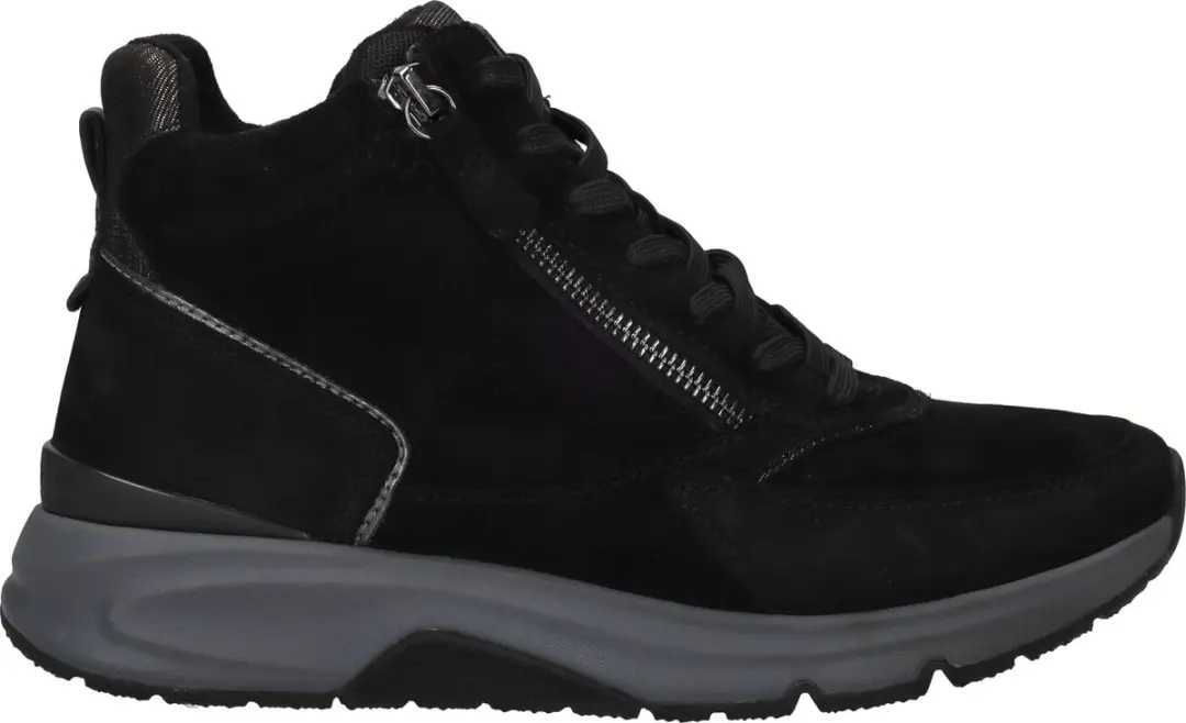 Gabor Rolling Soft Dames Veterschoenen - Zwart - afbeelding 6 van 6