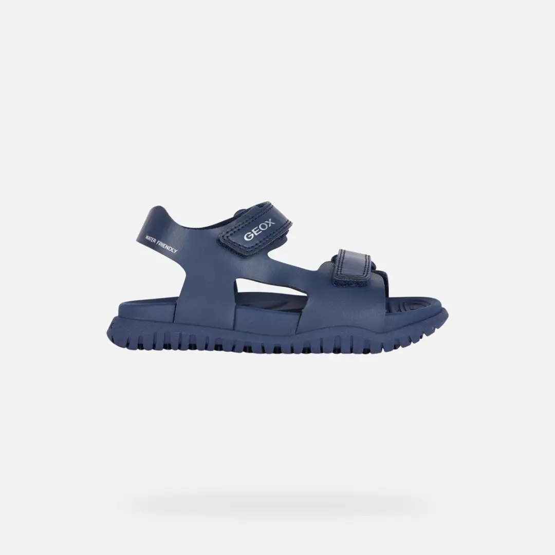 Geox Fusbetto Sandalen - Marineblauw Maat 36