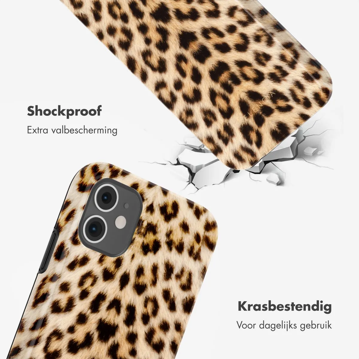 Selencia Hoesje iPhone 11 Wild Leo