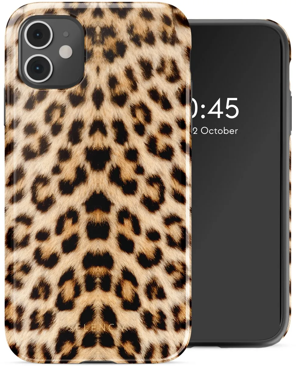 Selencia Hoesje iPhone 11 Wild Leo