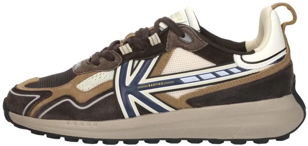 Kaotiko Vancouver Tech Sneakers Heren - Bruin - Maat 44