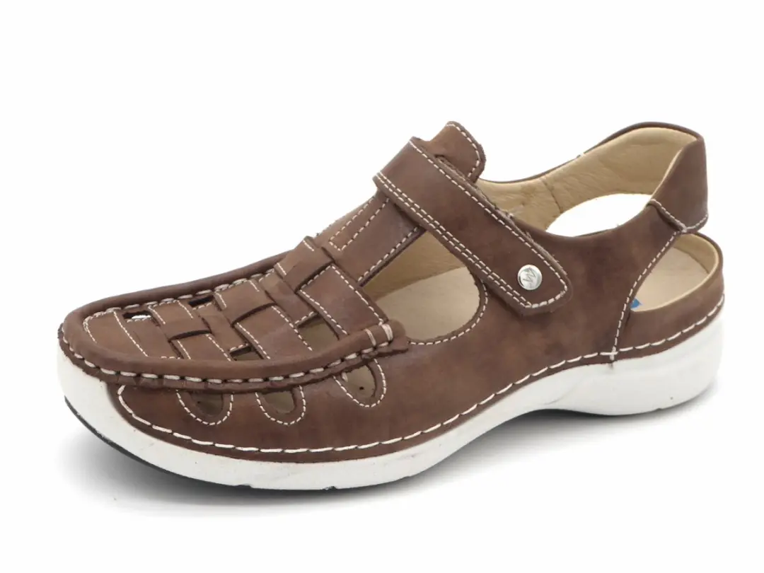 Wolky Dames Rolling Sun Comfortschoenen 38 - Bruin
