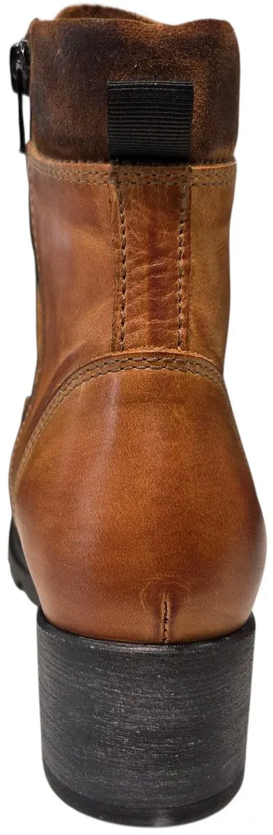 Wolky 0610030 430 Dames Veterboots - Cognac - 42