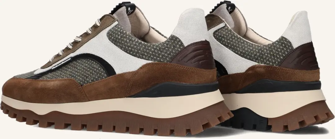 Floris van Bommel DE GROMMER 05.11 Lage Sneakers - Groen 44.5
