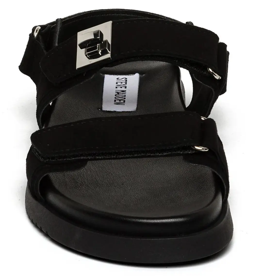 Steve Madden Mona-E Damessandalen - 37 - Zwart suède