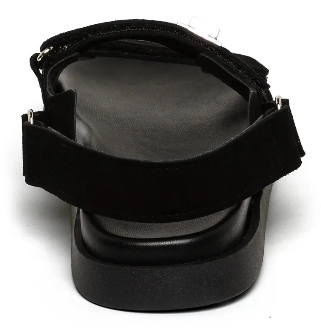 Steve Madden Mona-E Damessandalen - 37 - Zwart suède