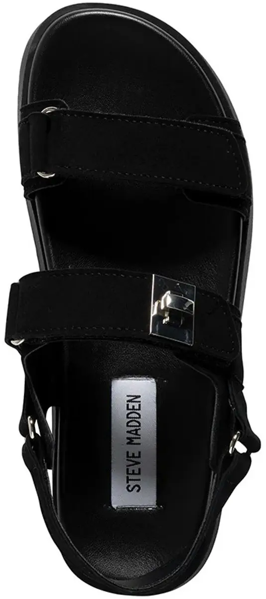 Steve Madden Mona-E Damessandalen - 37 - Zwart suède