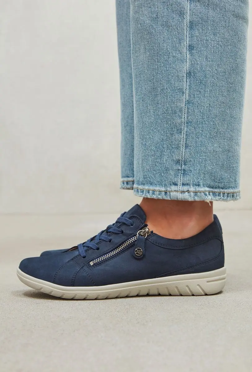 Hartjes Casual Veterschoenen 162.0892 - Donkerblauw Maat 42