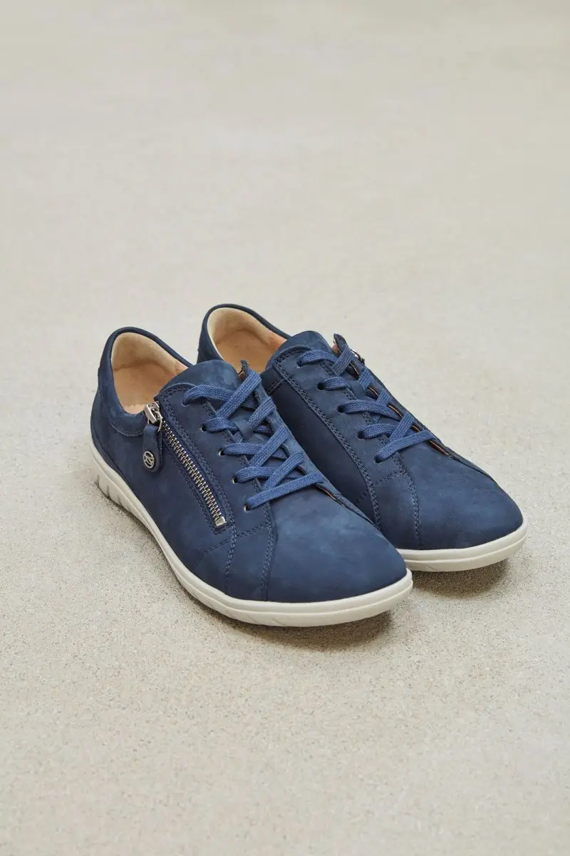 Hartjes Casual Veterschoenen 162.0892 - Donkerblauw Maat 42