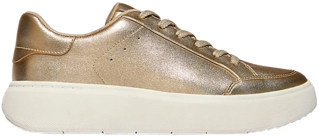FitFlop Rtg Metallic-Leather Sneakers Dames Sneakers