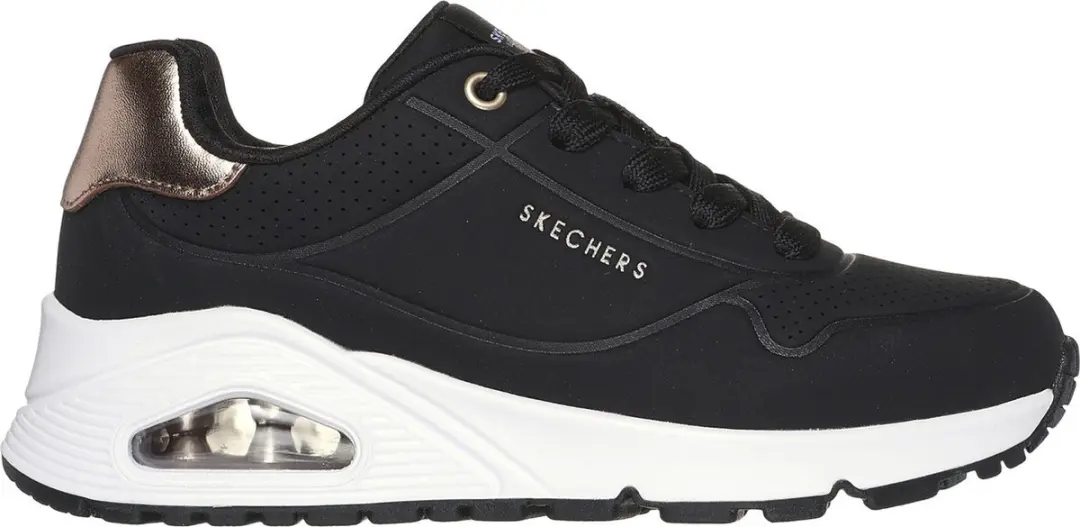 Skechers Kids Uno Gen1 Shimmer Away Sneaker - 32