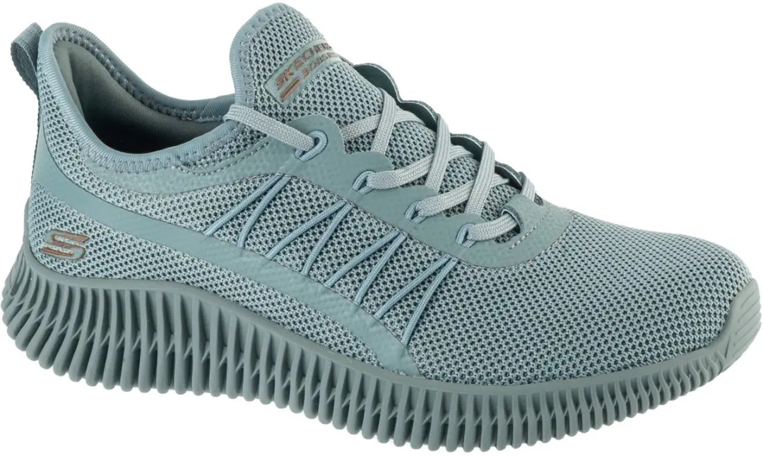Skechers Bobs Geo-New Aesthetics, Vrouwen, Blauw, Sneakers, maat: 36