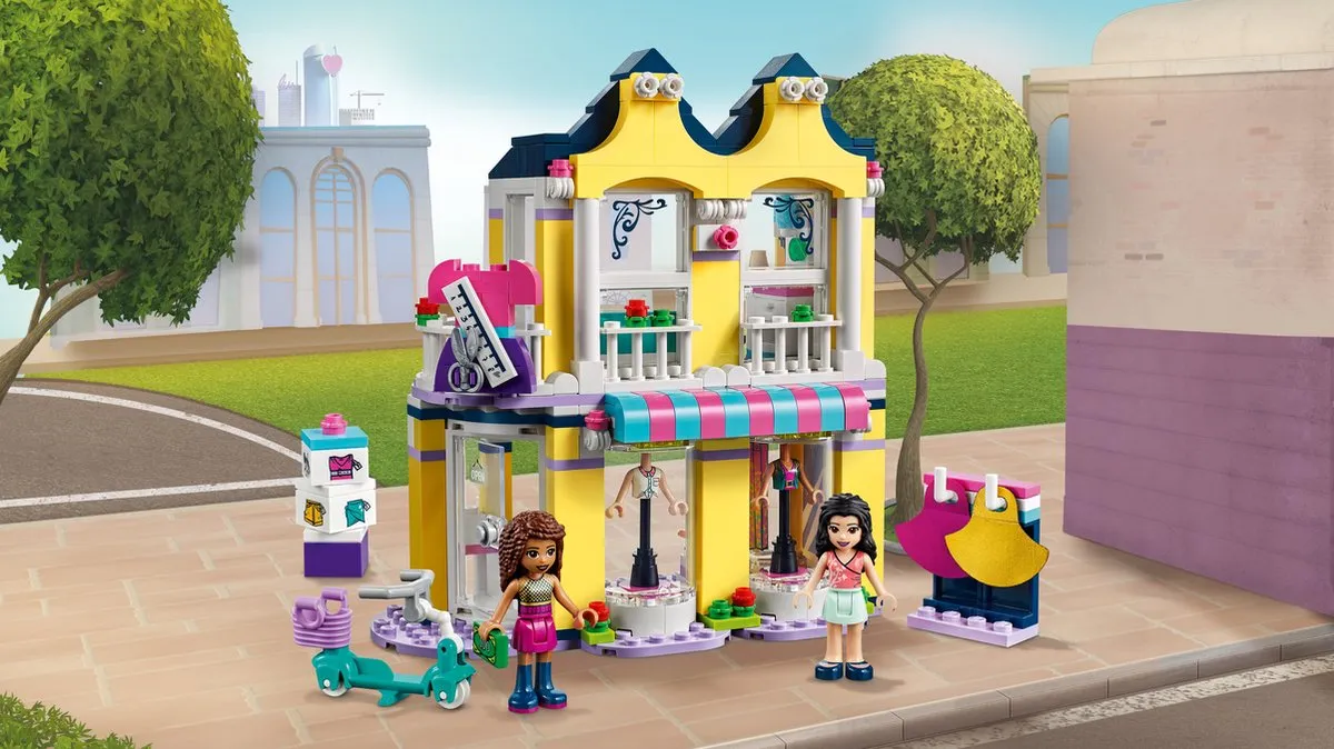 LEGO Friends Emma's Modewinkel 41427 - 343 Stukken - 2 Minifiguren - afbeelding 5 van 6