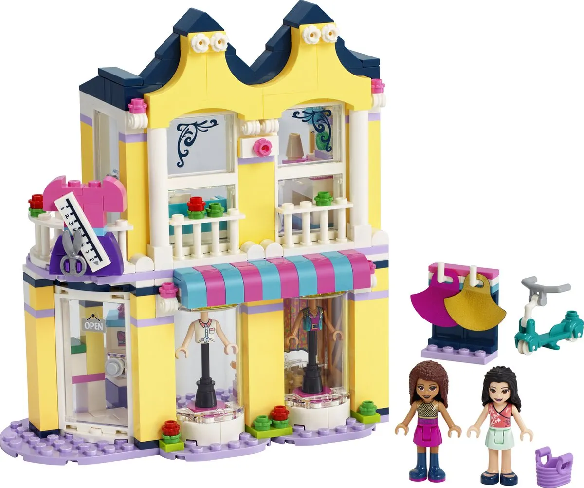 LEGO Friends Emma's Modewinkel 41427 - 343 Stukken - 2 Minifiguren - afbeelding 3 van 6