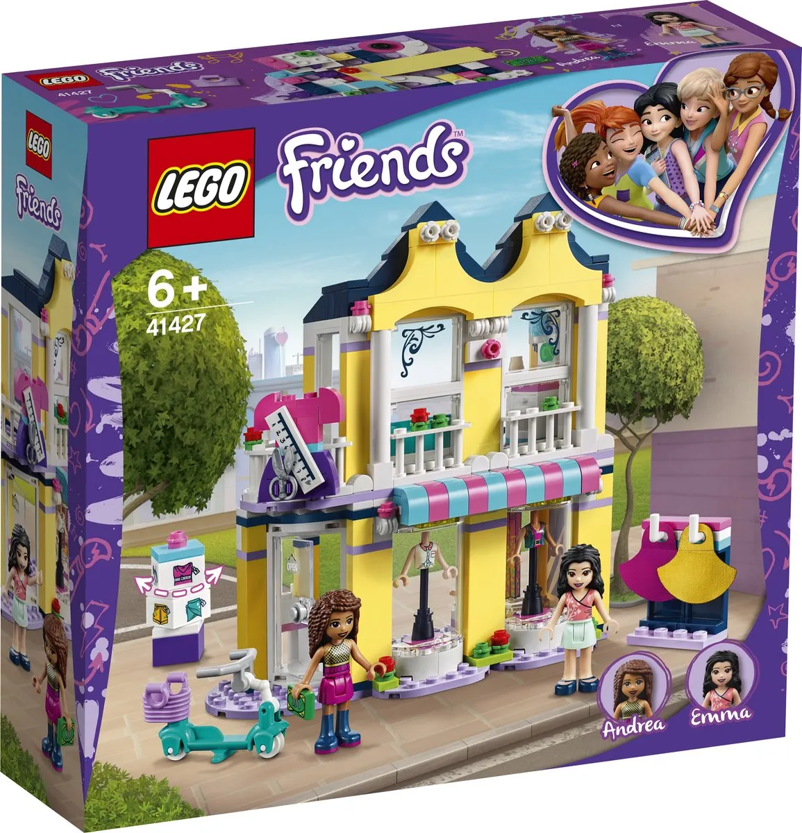 LEGO Friends Emma's Modewinkel 41427