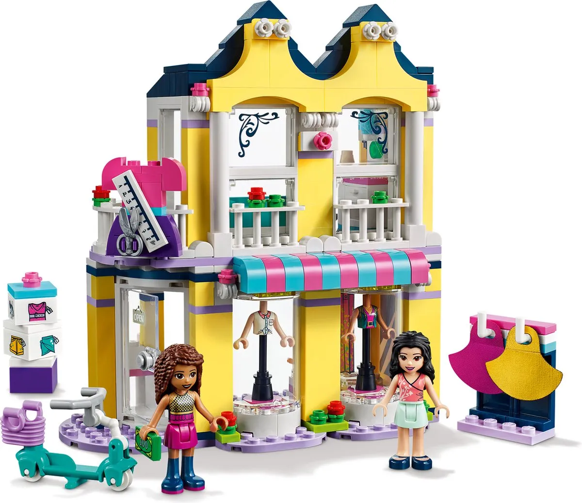 LEGO Friends Emma's Modewinkel 41427 - 343 Stukken - 2 Minifiguren - afbeelding 6 van 6