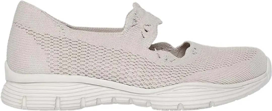Skechers Dames Sneakers Seager Cute N' Coy Beige Maat 37.5