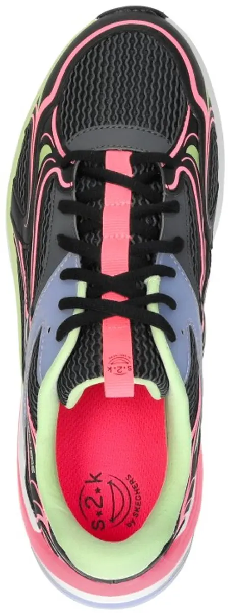 Skechers S2K Sneakers Dames - Zwart - afbeelding 5 van 6