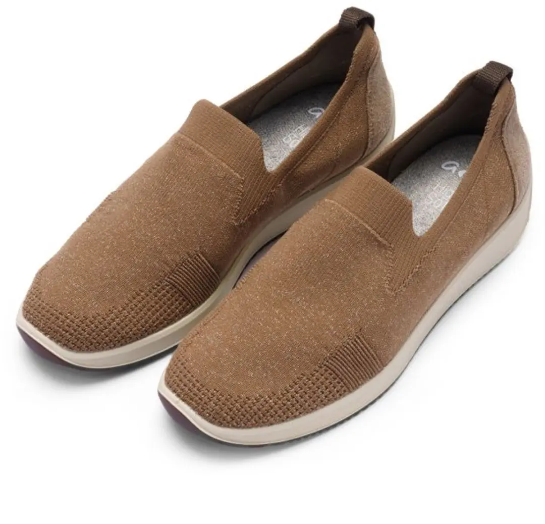 Ara-instapper-art-12-54042 05-taupe-dames-instapper maat 4.5 / 37.5