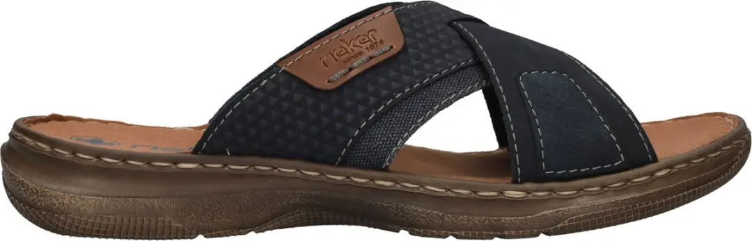 Rieker 21491-14 Heren Badslipper - Blauw
