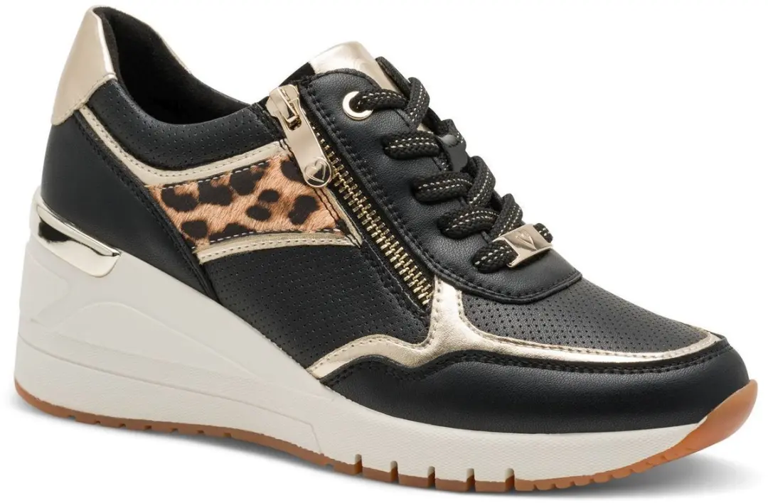 Marco Tozzi Dames Sneaker 2-23743-42 005 F-breedte Maat: 40 EU