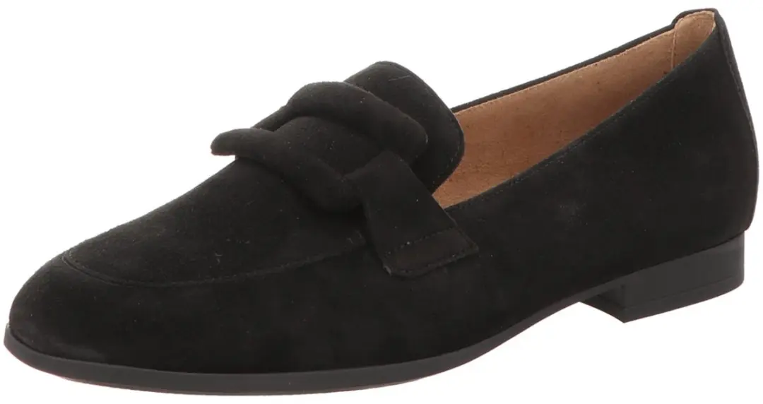 Gabor- art 75.273 17-zwart-instapper-nubuck-dames maat 4/37