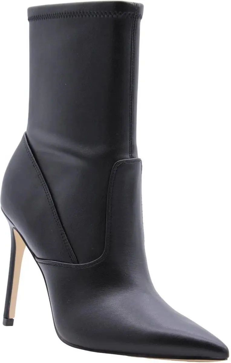 Guess Dameslaarzen Semmi Hoge Zwarte Stiletto's Maat 40 EU