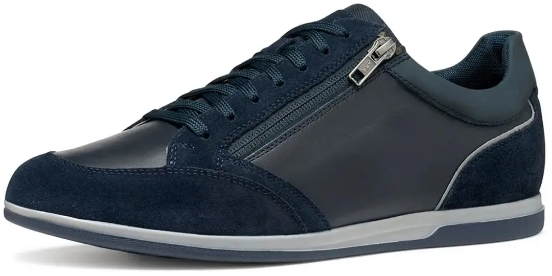 Geox Renan Heren Sneakers - Marineblauw - 43 - afbeelding 4 van 6