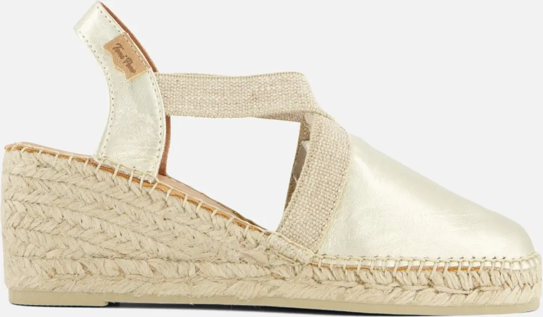 Toni Pons Tossa Espadrilles goud Textiel
