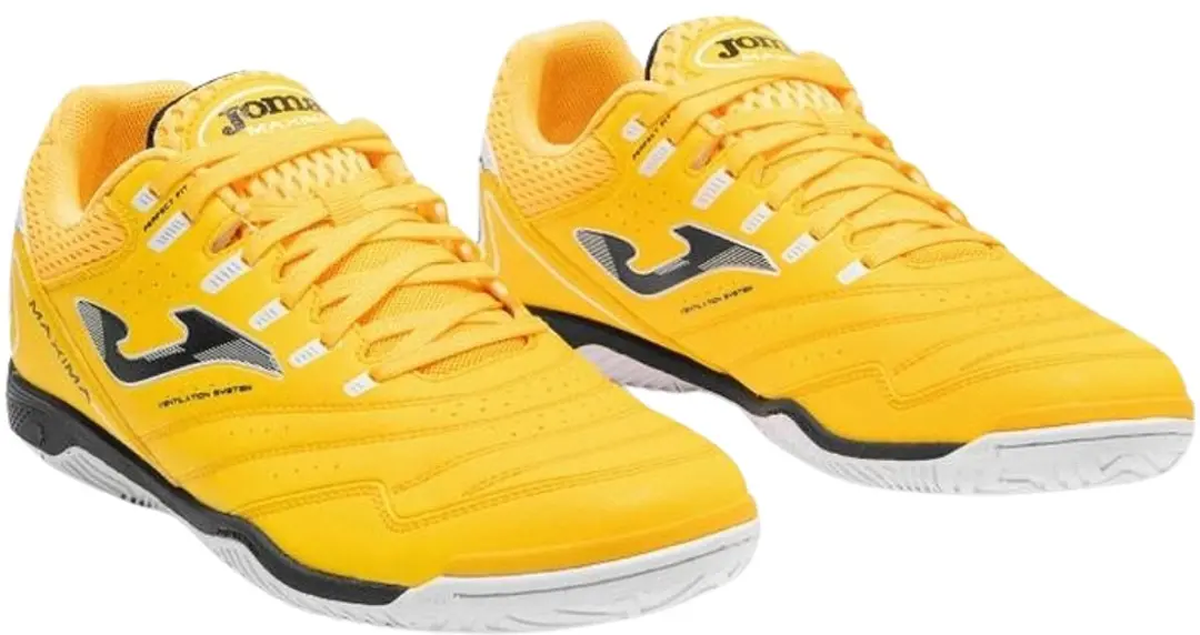 Joma Maxima Indoor Voetbalschoenen Geel - 43 - afbeelding 4 van 6