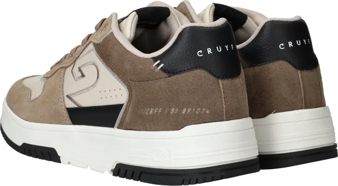 Cruyff Royal C+ Sneakers - Heren - Taupe - Maat:45 - afbeelding 6 van 6